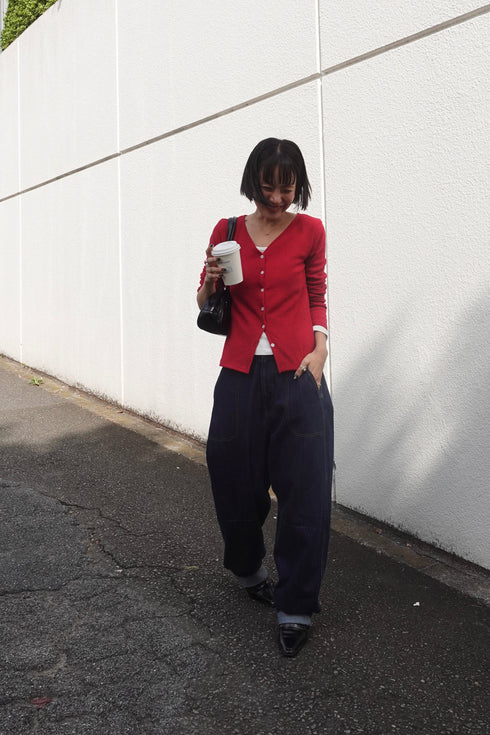 ニットフィットカーデ